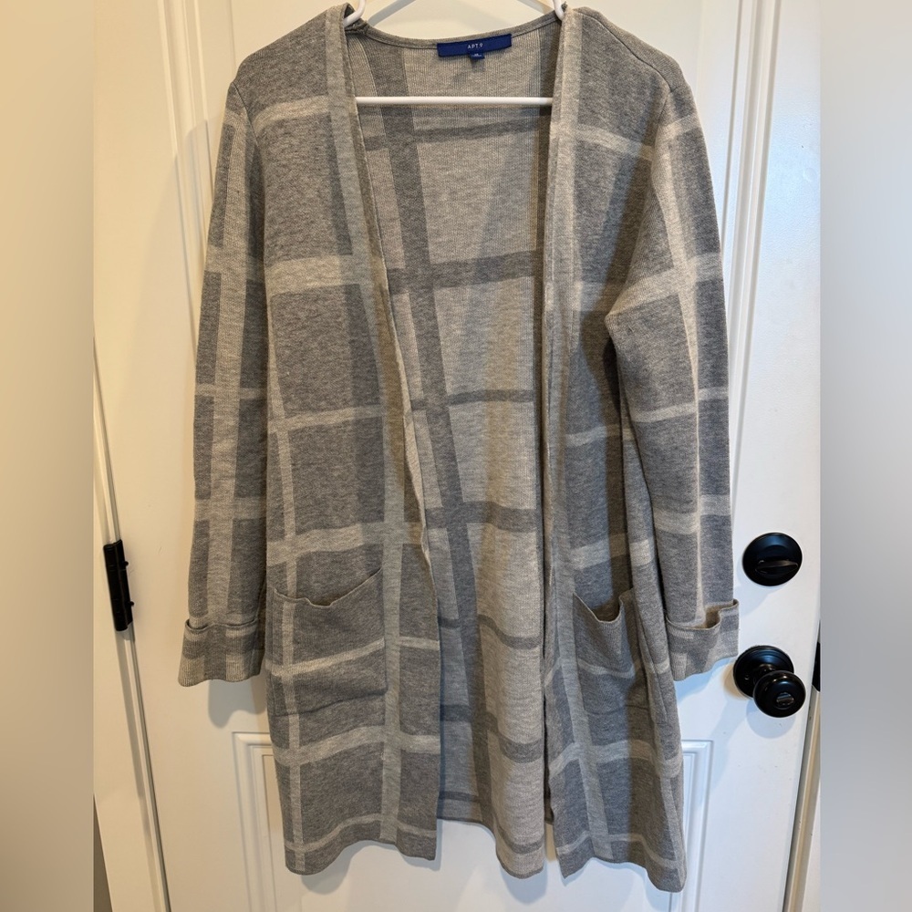 Apt 9 Long Cardigan sweater